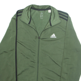 ADIDAS Mens Track Jacket Green S