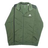 ADIDAS Mens Track Jacket Green S