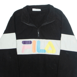 FILA Womens Pullover Jacket Black M