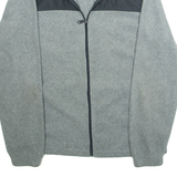 STARTER Mens Fleece Jacket Grey M