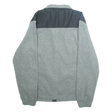 STARTER Mens Fleece Jacket Grey M