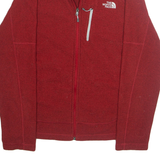 THE NORTH FACE Mens Fleece Jacket Red S