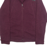 THE NORTH FACE Womens Fleece Jacket Purple L