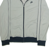 NIKE Mens Track Jacket Grey XL