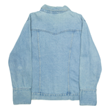 BILL BLASS Mens Denim Jacket Blue XL