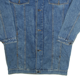 JORDACHE Mens Denim Jacket Blue M