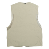 GARAGE Mens Gilet Beige Nylon S
