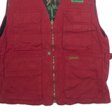 FIELD & STREAM Mens Gilet Red L