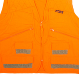 GAMEHIDE Mens Gilet Orange L