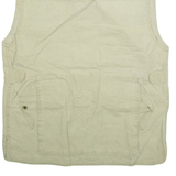 BANANA REPUBLIC Mens Gilet Beige XS