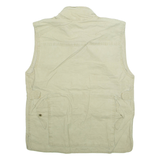 BANANA REPUBLIC Mens Gilet Beige XS