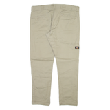 DICKIES Mens Trousers Beige Slim Skinny W36 L30