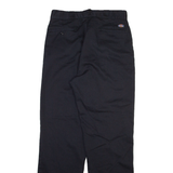 DICKIES Mens Trousers Black Regular Straight W34 L33