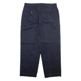 TOMMY HILFIGER Mens Trousers Blue Relaxed Straight W35 L30
