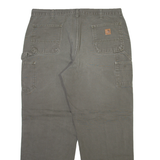 CARHARTT Mens Trousers Grey Relaxed Straight W40 L31