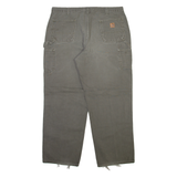 CARHARTT Mens Trousers Grey Relaxed Straight W40 L31