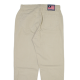 TOMMY HILFIGER Womens Trousers Beige Regular Straight W30 L27