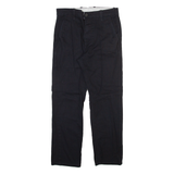 LEVI'S Mens Trousers Black Slim Straight W28 L26