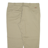 DICKIES 874 Workwear Mens Trousers Beige Regular Straight W44 L30
