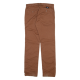 VANS Mens Trousers Brown Slim Straight W30 L30