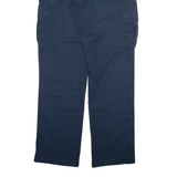 DICKIES Cargo Mens Trousers Blue Relaxed Straight W32 L34