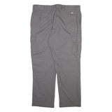 DICKIES Cargo Mens Trousers Grey Regular Straight W42 L32