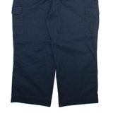 DICKIES Cargo Mens Trousers Blue Relaxed Straight W40 L25