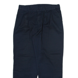 DICKIES Mens Trousers Blue Relaxed Straight W33 L29