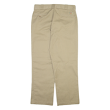 DICKIES 874 Workwear Mens Trousers Beige Regular Straight W34 L30