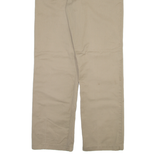 CARHARTT Mens Trousers Beige Regular Straight W33 L34
