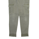 ESPRIT Womens Trousers Green Slim Tapered W29 L29