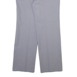 Mens Trousers Grey Regular Straight W34 L30