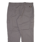 DICKIES Cargo Mens Trousers Grey Regular Straight W42 L32