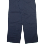 DICKIES Mens Trousers Blue Regular Straight W32 L32
