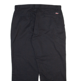 DICKIES Mens Trousers Black Regular Straight W36 L30