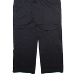 DICKIES Cargo Mens Trousers Black Relaxed Straight W34 L32