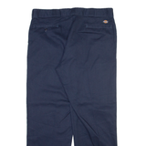 DICKIES 874 Workwear Mens Trousers Blue Regular Straight W38 L30
