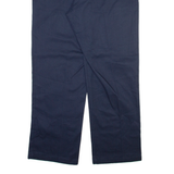 DICKIES 874 Workwear Mens Trousers Blue Regular Straight W38 L30