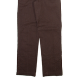 DICKIES Mens Trousers Brown Regular Straight W28 L30