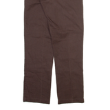 DICKIES Mens Trousers Brown Regular Straight W28 L30