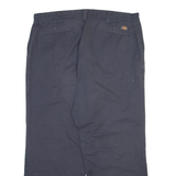 DICKIES Mens Trousers Grey Relaxed Straight W40 L30