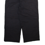 DICKIES Mens Trousers Black Relaxed Straight W36 L25