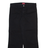 DICKIES Womens Trousers Black Regular Straight W29 L27