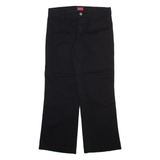 DICKIES Womens Trousers Black Regular Straight W29 L27