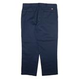 DICKIES 874 Workwear Mens Trousers Blue Regular Straight W38 L29