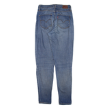 LEVI'S 721 High Rise Womens Jeans Blue Slim Skinny W25 L29