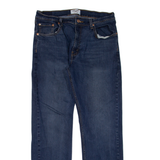 LEVI'S DENIZEN Womens Jeans Blue Relaxed Straight W32 L30