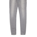 LEVI'S 710 Womens Jeans Grey Slim Skinny W25 L30