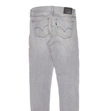 LEVI'S 710 Womens Jeans Grey Slim Skinny W25 L30