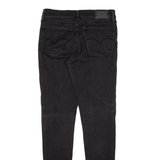 LEVI'S 710 Womens Jeans Black Slim Skinny W27 L30